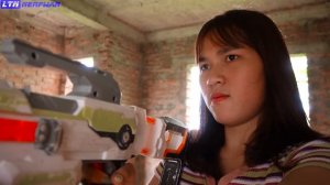 LTN Nerf War : Top 10 in August Captain SEAL Girls & Delta Force T Nerf Guns Fight