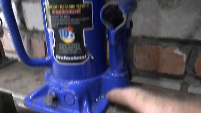 ПРЕСС ИЗ ДОМКРАТА своими руками / Press 10 t. для гаража. смотреть онлайн