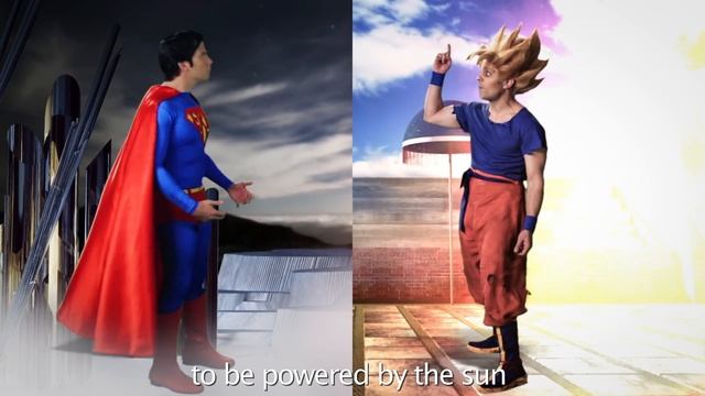 Goku vs Superman. Epic Rap Battles of History смотреть онлайн