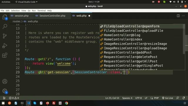 How to use session in laravel | HTTP Session | Laravel session | Laravel 9 | Learning Points смотреть онлайн