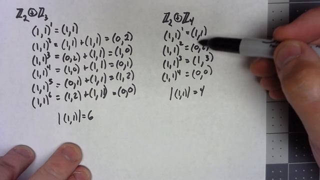 Abstract Algebra 8.2: Order of an Element in a Direct Product смотреть онлайн