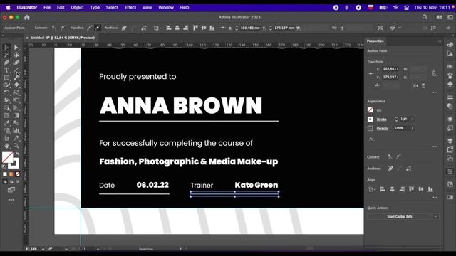 Створюємо дизайн сертифікату та завантажуємо його на MasterBundles смотреть онлайн