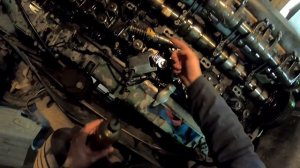 Volvo FH 16 610 LS. Замена форсунок и регулировка форсунок. Ремонт.MOISEI.