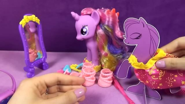 Обзор игрушки Пони модница Twilight Sparkle My Little Pony от Hasbro