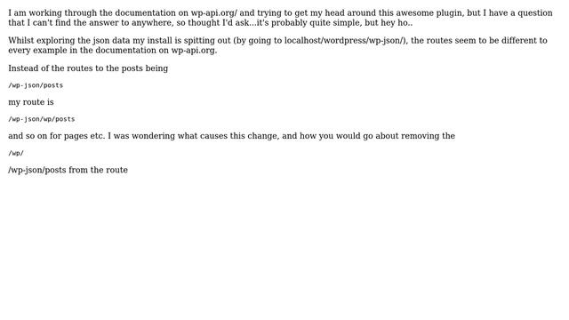 Wordpress: WP REST API. Configuring JSON routes (2 Solutions!!) смотреть онлайн