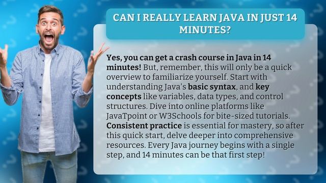 Can I Really Learn Java in Just 14 Minutes? смотреть онлайн