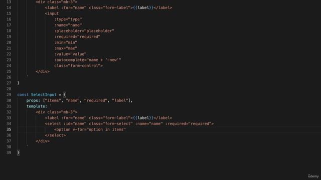 02 - Getting Started with Vue - 011 Adding a select form component смотреть онлайн