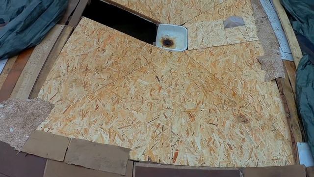 Консервация стройки на зиму. Временные окна и крыша из поддонов. Свой дом смотреть онлайн