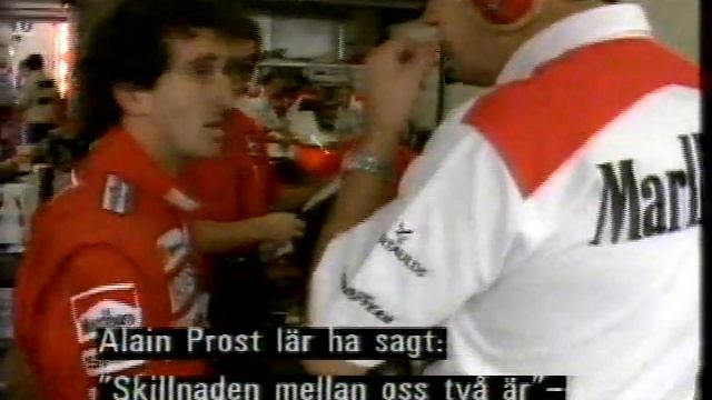 Jan Svanlund intervjuar Ayrton Senna på Monza 1989 från Sportnytt. смотреть онлайн