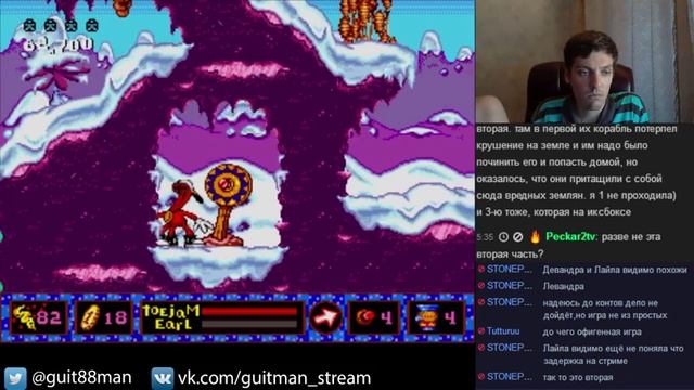 ToeJam & Earl in Panic on Funkotron part1 смотреть онлайн