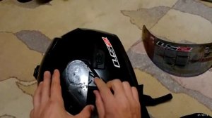 Замена визора на шлеме LS2