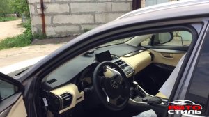 Star Line M96 совместно с бесключевым модулем i-datalink на Lexus NX200