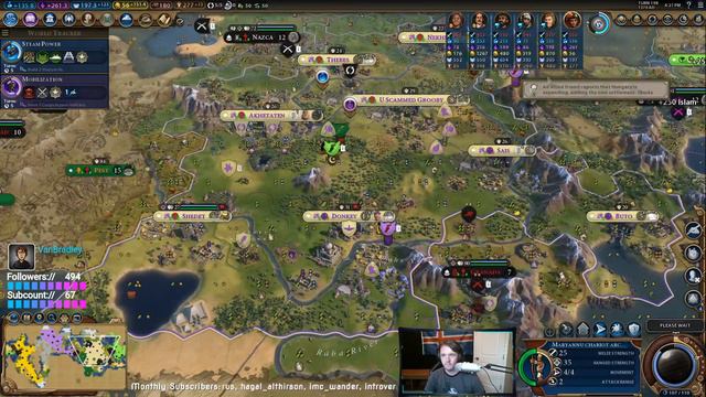 Deity "Every Leader" Challenge: Cleopatra - Part 7 - Civilization 6: Gathering Storm / Frontier Pas смотреть онлайн