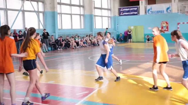 Финал районного чемпионата по баскетболу. Девочки. смотреть онлайн