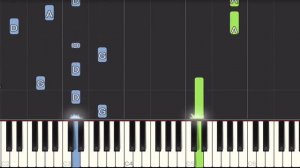 Nightwish - While Your Lips Are Still Red Piano Tutorial | Medium