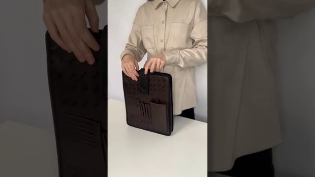 Чехол/органайзер для ноутбука 14" SCASE-01/BR — SAAJ смотреть онлайн