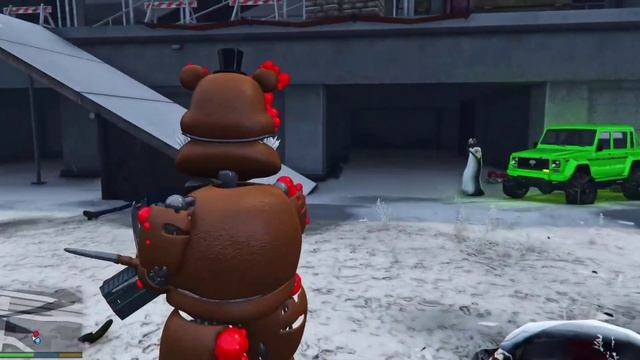 КАК ТВИСТЕД ФРЕДДИ И АНИИМАТТРОНИКИ СПАСАЛИ СТРОЙКУ ОТ МАРИОНЕТОК! 5 ночей ФНАФ ГТА Анимация Игра смотреть онлайн