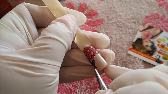 Nail design | дизайн ногтей "Розовый сад" смотреть онлайн