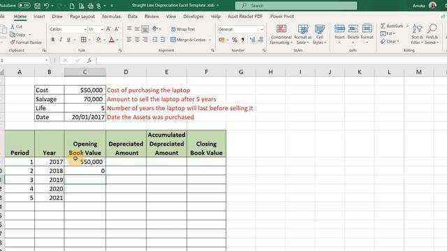 ?HOW TO DESIGN AN AUTOMATED STRAIGHT LINE DEPRECIATION EXCEL TEMPLATE смотреть онлайн