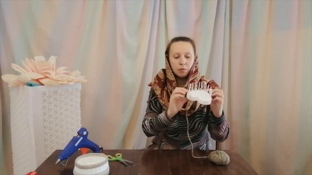 Как сделать декоративную корзиночку из ушных палочек? смотреть онлайн