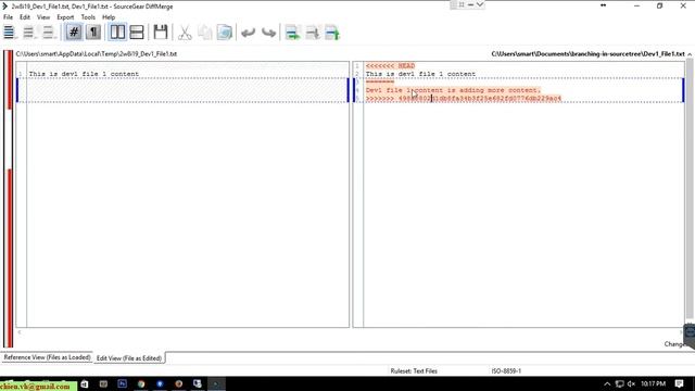 Day4: Resolve GIT Conflicts in SourceTree using DiffMerge Tool смотреть онлайн