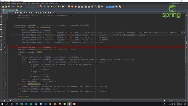Java Spring @RequestParam utilizado con fecha смотреть онлайн