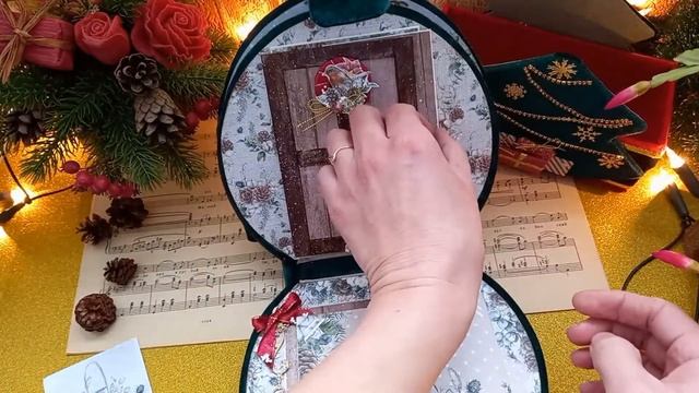 ИНТЕРЬЕРНЫЙ АЛЬБОМ Новогодние традиции #Скрапбукинг #скрап #новогодний_альбом #альбомручнойработы смотреть онлайн