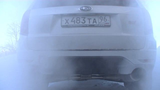 Subaru Forester SH + Invidia Dual N1 Cat Back Exhaust Systems [1] смотреть онлайн