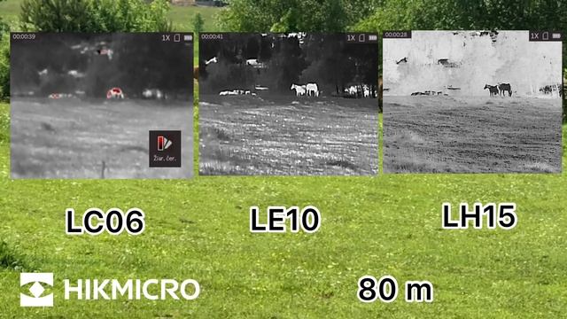 Test Hikmicro LC06 & LE10 & LH15 смотреть онлайн