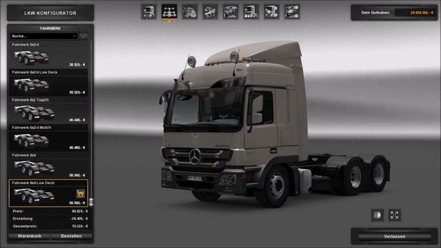 [ETS2 v1.27] Mercedes Actros MP3 Reworks - ByCapital v1.2 + All DLC´s ready смотреть онлайн