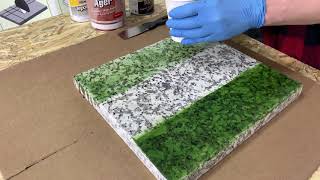 Окрашивание камня (TENAX Tepox Q)