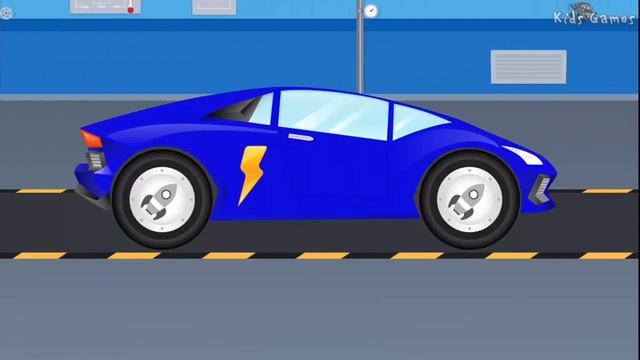 Cars Factory Police Car, Fire Truck Build Car, Car Driving for Kids Best iOS Game App for Kids смотреть онлайн