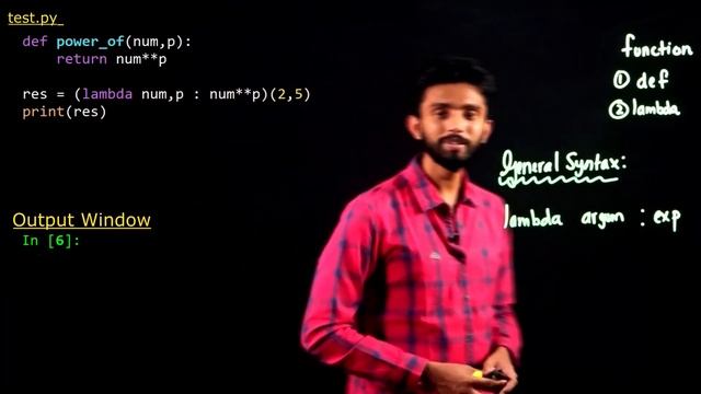 Python lambda function | anonymous function смотреть онлайн