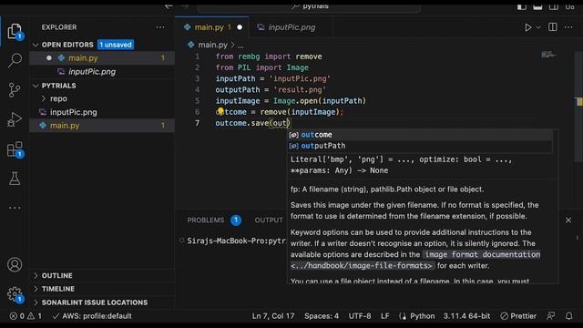 Mastering how to remove Background from the Image | using Python | Siraj M смотреть онлайн