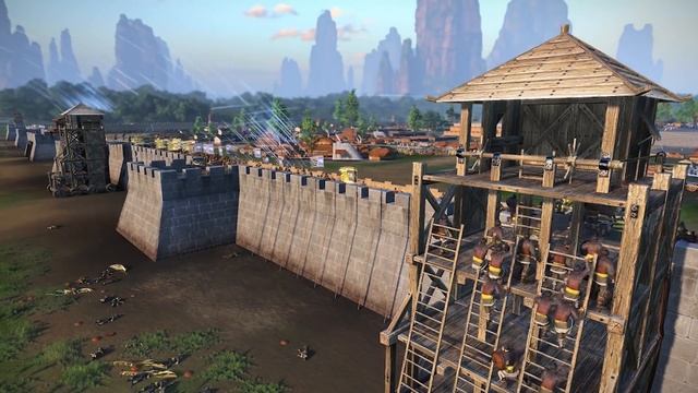 Осады и Снаряжение в Total War Three Kingdoms Mandate of Heaven смотреть онлайн