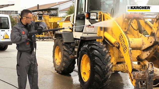Karcher новая мойка с подогревом воды HDS-C смотреть онлайн