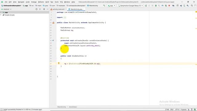 How to use Radio Buttons & Radio Group in Android Studio смотреть онлайн