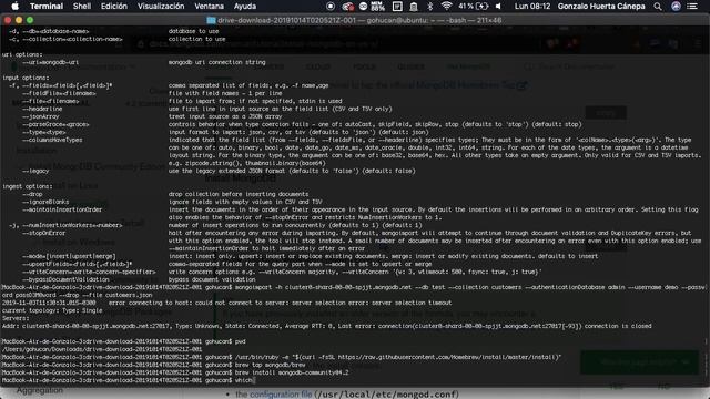 002 CommandLineTools mongodb смотреть онлайн