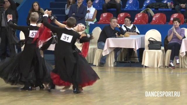 Михайловский Игорь - Логачева Екатерина | Первенство Москвы | F Slow Foxtrot смотреть онлайн