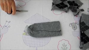 Свитер из носка для куклы Беби Бон. Sock sweater for baby doll Bon Bon.
