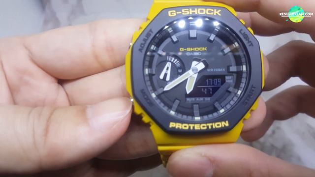 Cara Setting Jam Tangan Casio G-shock GA-2110SU-9A / GA-2100SU / GA-2100 / GA-2100THB / GA-2100THS смотреть онлайн