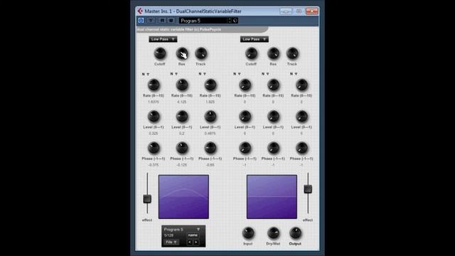 dual channel static variable filter by Pulse Psycle смотреть онлайн