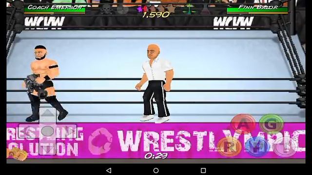 WRESTLYMPICS (Single Competitors): John Cena vs. Jerry Lynn vs. Finn Balor (4th Round) (First Blood смотреть онлайн