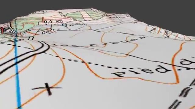 Vue 3D d'Annay la Côte d'après une modélisation dans blender смотреть онлайн