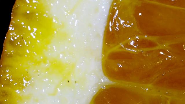 Апельсин Makro. Macro Video FullHD.  Макросъёмка