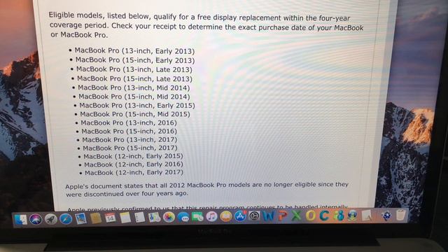 How to get your Macbook Pro Retina or Macbook 12" display replace for free смотреть онлайн