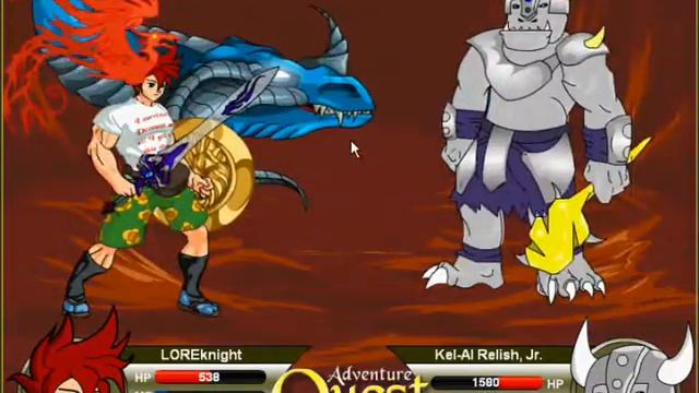 AQ - LOREknight VS Kel-Al Relish Jr смотреть онлайн