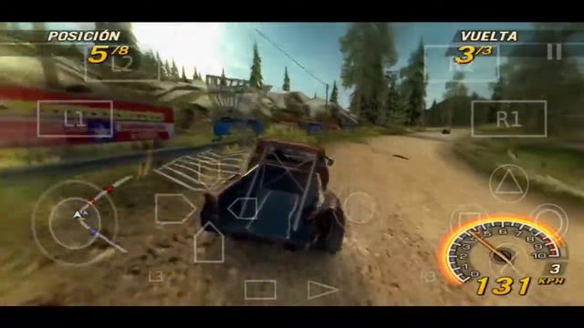 AetherSX2 - FLATOUT 2 // Gameplay + Settings