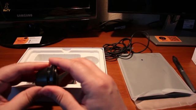 Распаковка графического планшета Huion H430P смотреть онлайн