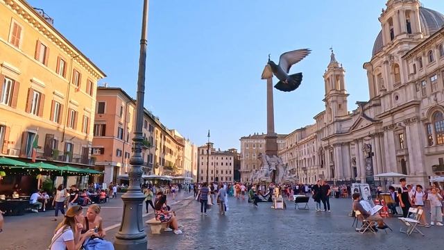 ROME, Italy 4K Walking Tour - Captions & Immersive Sound [4K Ultra HD/60fps] смотреть онлайн